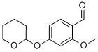4-TETRAHYDROPYRANOXY-2-METHOXYBENZALDEHYDE CAS#: 163041-68-7