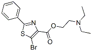 4-Thiazolecarboxylicacid,5-bromo-2-phenyl-,2-(diethylamino)ethylester(9CI) CAS#: 147046-40-0