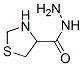 4-Thiazolidinecarboxylicacid,hydrazide(9CI) CAS#: 155264-41-8