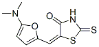 4-Thiazolidinone,  5-[[5-(dimethylamino)-2-furanyl]methylene]-2-thioxo- CAS#: 366836-04-6