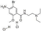 4-amino-5-bromo-N-[2-(diethylamino)ethyl]-2-methoxybenzamide dihydrochloride CAS#: 4093-36-1