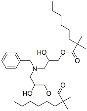 4-benzyl-2,6-dihydroxy-4-aza-heptylene bis(2,2-dimethyloctanoate) CAS#: 172964-15-7