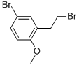 4-bromo-2-(2-bromoethyl)-1-methoxybenzene CAS#: 163260-76-2