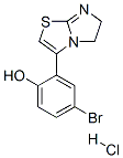 4-bromo-2-(4-thia-1,6-diazabicyclo[3.3.0]octa-2,5-dien-2-yl)phenol hyd rochloride CAS#: 160518-43-4