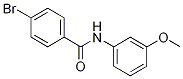 4-bromo-N-(3-methoxyphenyl)benzamide CAS#: 313268-57-4