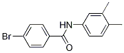 4-bromo-N-(3,4-dimethylphenyl)benzamide CAS#: 331236-54-5