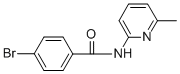 4-bromo-N-(6-methylpyridin-2-yl)benzamide CAS#: 174878-38-7