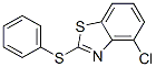 4-chloro-2-(phenylthio)benzothiazole CAS#: 40427-66-5