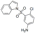 4-chloro-3-indol-1-ylsulfonyl-aniline CAS#: 173908-48-0