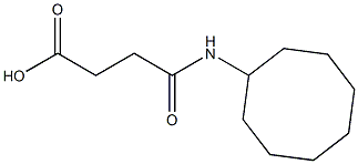 4-(cyclooctylamino)-4-oxobutanoic acid CAS#: 392714-61-3