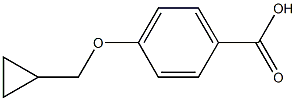 4-(cyclopropylmethoxy)benzoic acid CAS#: 355391-05-8