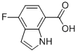 4-fluoro-1H-indole-7-carboxylic acid CAS#: 313337-34-7