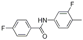4-fluoro-N-(3-fluoro-4-methylphenyl)benzamide CAS#: 356086-18-5