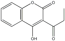 4-hydroxy-3-propionyl-2H-chromen-2-one CAS#: 4139-73-5