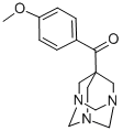 (4-methoxyphenyl)(1,3,5-triazatricyclo[3.3.1.1~3,7~]dec-7-yl)methanone CAS#: 149034-80-0