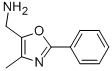 (4-methyl-2-phenyl-1,3-oxazol-5-ylmethyl)amine CAS#: 165735-97-7
