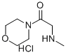 4-[(methylamino)acetyl]morpholine CAS#: 41458-73-5