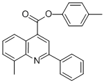 4-methylphenyl 8-methyl-2-phenyl-4-quinolinecarboxylate CAS#: 355421-36-2