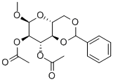 Methyl-4,6-di-O-benzylidene-2,3-di-O-acetyl-α-D-glucopyranoside CAS#: 4141-45-1