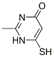 4(1H)-Pyrimidinone, 6-mercapto-2-methyl- (9CI) CAS#: 42956-80-9