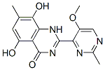 4(1H)-Quinazolinone, 5,8-dihydroxy-2-(5-methoxy-2-methyl-4-pyrimidinyl)-7-methyl- (9CI) CAS#: 171010-60-9
