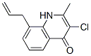 4(1H)-Quinolinone, 3-chloro-2-methyl-8-(2-propenyl)- (9CI) CAS#: 383877-33-6