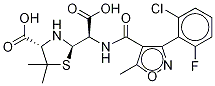[2R-[2α(R*),4β]]-4-carboxy-α-[[[3-(2-Chloro-6-fluorophenyl)-5-Methyl-4-isoxazolyl]carbonyl]aMino]-5,5-diMethyl-2-thiazolidineacetic Acid CAS#: 42947-70-6