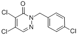 4,5-DICHLORO-2-(4-CHLOROBENZYL)-2,3-DIHYDROPYRIDAZIN-3-ONE CAS#: 173843-85-1
