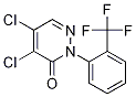 4,5-Dichloro-2-(2-(trifluoromethyl)phenyl)pyridazin-3(2H)-one CAS#: 41933-32-8