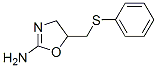 4,5-Dihydro-5-[(phenylthio)methyl]-2-oxazolamine CAS#: 41136-03-2