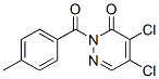 4,5-dichloro-2-(4-methylbenzoyl)pyridazin-3-one CAS#: 155164-67-3