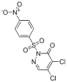 4,5-dichloro-2-(4-nitrophenyl)sulfonyl-pyridazin-3-one CAS#: 155164-61-7