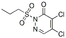 4,5-dichloro-2-propylsulfonyl-pyridazin-3-one CAS#: 155164-55-9