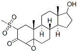 4,5-epoxy-17-hydroxy-2-methylsulfonyl-3-androstanone CAS#: 149950-20-9