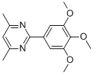 4,6-DIMETHYL-2-(3,4,5-TRIMETHOXYPHENYL)PYRIMIDINE CAS#: 4156-74-5