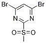 4,6-Dibromo-2-(methylsulfonyl)pyrimidine CAS#: 172899-12-6