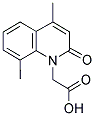 (4,8-DIMETHYL-2-OXO-2H-QUINOLIN-1-YL)-ACETIC ACID CAS#: 370842-14-1