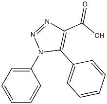 1,	5-Diphenyl-1H-[1,	2,	3]triazole-4-carboxylic	acid CAS#: 4900-34-9
