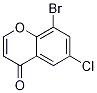 4H-1-Benzopyran-4-one, 8-broMo-6-chloro- CAS#: 332104-20-8