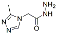 4H-1,2,4-Triazole-4-acetic acid, 3-methyl-, hydrazide CAS#: 166189-64-6