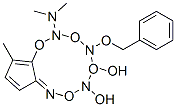 4H-Cyclopentoxazole-5,6-diol, 2-(dimethylamino)-3a,5,6,6a-tetrahydro-4-(phenylmethoxy)methyl-, 3aS-(3a.alpha.,4.alpha.,5.beta.,6.alpha.,6a.alpha.)- CAS#: 172337-03-0