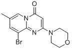4H-Pyrido[1,2-a]pyrimidin-4-one, 9-bromo-7-methyl-2-(4-morpholinyl)- CAS#: 351002-16-9