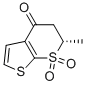 4H-Thieno[2,3-b]thiopyran-4-one,5,6-dihydro-6-methyl-, 7,7-dioxide, (6S) CAS#: 148719-91-9