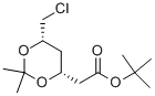 (4R-cis)-6-Chloromethyl-2,2-dimethyl-1,3-dioxane-4-acetic Acid tert-Butyl Ester CAS#: 154026-94-5