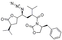 (4S)-3-[(2S,4S)-4-Azido-2-(1-Methylethyl)-1-oxo-4-[(2S,4S)-tetrahydro-4-(1-Methylethyl)-5-oxo-2-furanyl]butyl]-4-(phenylMethyl)-2-Oxazolidinone CAS#: 173154-01-3