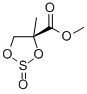 (4S)-4-Methyl-2-oxo-[1,3,2]dioxathiolane-4-carboxylic Acid Methyl Ester CAS#: 356048-02-7