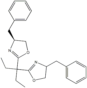 (4S,4'S)-2,2'-(Pentane-3,3'-diyl)bis(4-benzyl-4,5-dihydrooxazole) CAS#: 160191-64-0