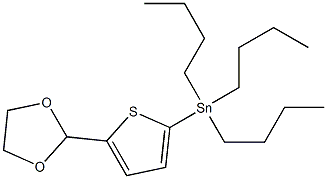 [5-(1,3-Dioxolan-2-yl)thiophen-2-yl]tributylstannane CAS#: 349616-56-4