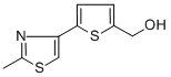 [5-(2-METHYL-1,3-THIAZOL-4-YL)-2-THIENYL]METHANOL CAS#: 337508-70-0