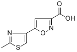 5-(2-METHYL-1,3-THIAZOL-4-YL)-3-ISOXAZOLECARBOXYLIC ACID CAS#: 368870-05-7